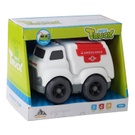 Kinetic Truck Speelgoedwagen Ambulance - Geluid en Licht - Merk DDD Toys - Leeftijd vanaf 18 maanden