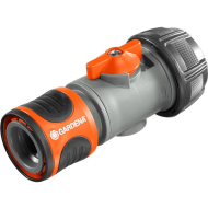 Gardena Raccord avec Régulateur – 19mm (3/4) et 16mm (5/8) – Débit Ajustable