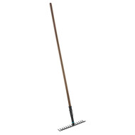 Gardena NatureLine Hark – 36cm Breed – Voor Blad en Tuinafval – Essenhout - Soort gereedschap Hark