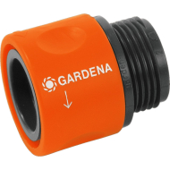 Gardena Slangstuk 3/4 inch – Geschikt Voor 19mm Slang – Waterdicht Aansluiten