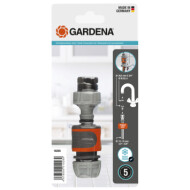 Gardena Kit de Connexion 13mm & 15mm – Pour Démarrage d’Arrosage – Avec Raccords Complets