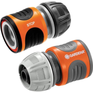 Gardena Kit Raccords 13mm & 15mm – Connexions Universelles – Facile à Monter – 2 Pièces