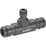 Gardena Raccord en T Profi 2835 – Répartiteur à 3 Voies – Pour Tuyaux 3/4" – Débit Élevé