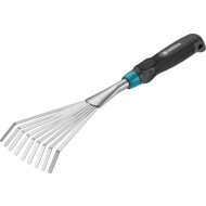 Gardena Bladharkje – Platte Tanden – Voor Kleine Opp. en Potten - Soort gereedschap Hark