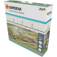 Gardena Kit de Démarrage Micro-Drip – Pour Massifs de Fleurs – Arrosage Goutte-à-Goutte Intelligent