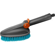 Gardena Brosse Dure CleanSystem M – Format Moyen – Poils Puissants