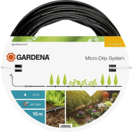 Gardena Tuyau Goutte-à-Goutte Micro-Drip – 4.6mmx3/16" – 15m
