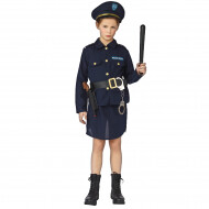 Déguisement Policier Fille - Taille 152 - Marque Partyline - Sexe Fille - Taille  152 - Age à partir de 12 ans