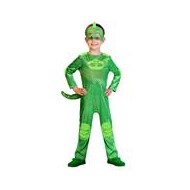 Kinderkostuum PJ Masks Gekko - 2-3 jaar - Leeftijd 2 t/m 3 jaar - Maat 98 - Geslacht Jongen