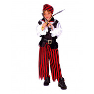 Kinderkostuum Piraat Jongen Zwarthart - Maat 152 - Geslacht Jongen - Maat 152 - Leeftijd vanaf 12 jaar