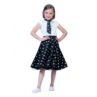 Rock'N Roll Rok Zwart - One Size - Maat One Size - Geslacht Dames