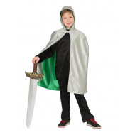 Cape 2in1 Ridder of Draak - Leeftijd Nvt - Maat One Size - Geslacht Jongen