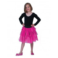 Jupe en Tulle Rose Fille - Taille Unique - Taille  One Size - Sexe Fille - Age n/A
