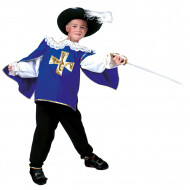 Kinderkostuum Musketier Excellence - Maat 164 - Maat 164 - Leeftijd vanaf 14 jaar - Geslacht Jongen