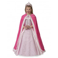 Cape Rose Reine - Taille unique - Sexe Fille - Taille  One Size - Age Nvt