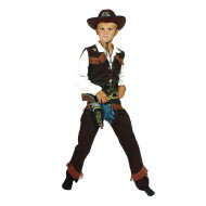 Déguisement Cow-boy Chaps - Taille 116 - Taille  116 - Age 5 à 6 ans - Sexe Hommes