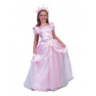 Robe Déguisement Princesse Contes de Fées Fille - Taille 128 - Age 7 jusqu'à 8 ans - Sexe Fille - Taille  128