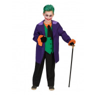 Kinderkostuum The Joker - Maat 140 - Geslacht Jongen - Maat 140 - Leeftijd 9 t/m 10 jaar