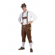 Lederhose Bernd aus Tirol - Maat 48/50 - Geslacht Heren - Maat 48/50