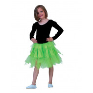 Jupe en Tulle Vert Fille - Taille Unique - Taille  One Size - Age n/A - Sexe Fille