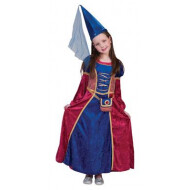 Kinderkostuum Jurk Hofdame Lady Isabella - Maat 152 - Maat 152 - Leeftijd vanaf 12 jaar - Geslacht Meisje