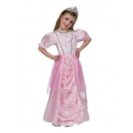 Robe Princesse des Contes de Fées Rose - Taille 104 - Age 3 à 4 ans