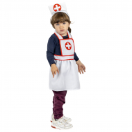 Kostuum Verpleegster Nelly - One Size - Geslacht Dames - Maat One Size