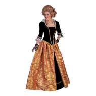 Robe Déguisement Baroque Maria Christina - Taille 36/38 - Taille  36/38 - Sexe Dames