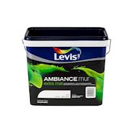 Ambiance mur extra mat blanc 5 L - Marque Levis - Couleur RAL RAL 8002 - Lavable Oui - Contenu 5 l - Application Mur - Primer Peinture en phase aqueuse - Convient pour Intérieur - Fil brillant Extra matte