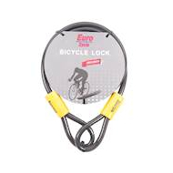 Stalen kabel 10 x 1800 mm - Topper - Merk Euro Cycle - Type Slot Kabelslot