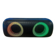 BeVibe ES-100 Speaker 2x10W - Waterbestendig - RGB-Lichteffecten - Zwart - Bluetooth