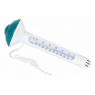 Splash Drijvende Zwembadthermometer - Wit/Groen - 6x18cm - Merk Splash