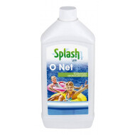 Splash O Net Additif complémentaire aux galets de chlore - Pour une eau claire - 1L - Marque Splash