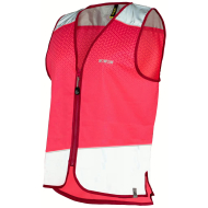 Wowow Fietsjas Yara Reflecterend Dames - Rits - XXL - Roze - Merk Wowow