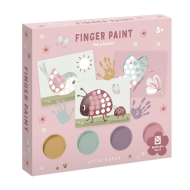 Little Dutch Peinture au doigt - Jardin féerique - Dès 3 ans - Age à partir de 3 ans