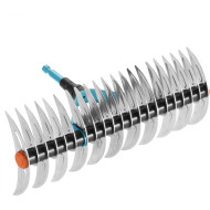 Gardena Combisystem Tweezijdig Verticuteerhark 3392 - Zonder Steel - 35cm - Soort gereedschap Hark