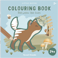 Little Dutch Livre de coloriage - Amis de la forêt - Dès 2 ans - Auteur principal Inconnue - Genre du livre Livres de coloriage