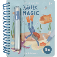 Little Dutch Livre à eau Jim et ses amis - Dès 3 ans - Auteur principal Inconnue - Genre du livre Livres de coloriage