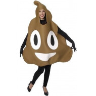 Déguisement Emoji Caca Adulte - Sexe Unisex - Taille  Universel
