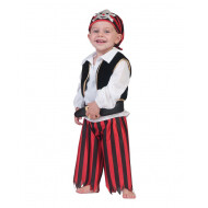 Déguisement de Pirate Bébé - Taille 92 - Age 18 jusqu'à 24 mois