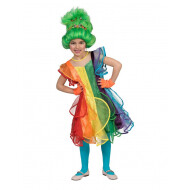 Robe enfant Princesse Arc-en-ciel - Taille 128 - Sexe Fille - Taille  128 - Age 7 à 8 ans