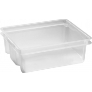 Keter Crownest Opbergbox Transparant - 43x36x14,5cm - 17L - Merk Keter - Kleur Transparant - Inhoud 17 l - Materiaal Kunststof