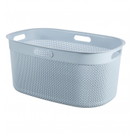 Curver Filo Wasmand - Blauw/grijs - 45L - Merk Curver - Inhoud 45 l - Materiaal Kunststof - Kleur Blauwgrijs