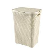 Style wasbox wit vintage 60 L - Topper - Merk Curver - Kleur Paars - Inhoud 60 l - Materiaal Kunststof
