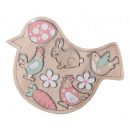 Décoration figurines oiseaux en bois - Surmatelas - Marque DDD