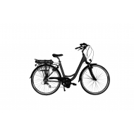 Prestige Condor elektrische fiets dame - 49 inch - Mat zwart - Merk Prestige - Kleur Mat Zwart - Geslacht Dames - Plooibaar Nee - Elektrisch Ja