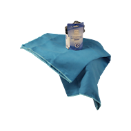 SPORTHANDDOEK 70X150 BLAUW - Nieuw sinds 06/09/2019 - Merk DDD