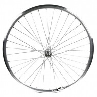 AX Achterwiel - Dubbele Wanden - 36 Spaken - 26" - Aluminium - Zilver