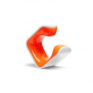 Clug Hybrid Fiets Clip voor Muur - Wit/Oranje