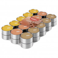 Bolsius Theelichten - 3,5u Brandduur - Ø11,7cm - Sugar & Spice - 30 Stuks - Merk Bolsius - Aantal branduren 3,5u